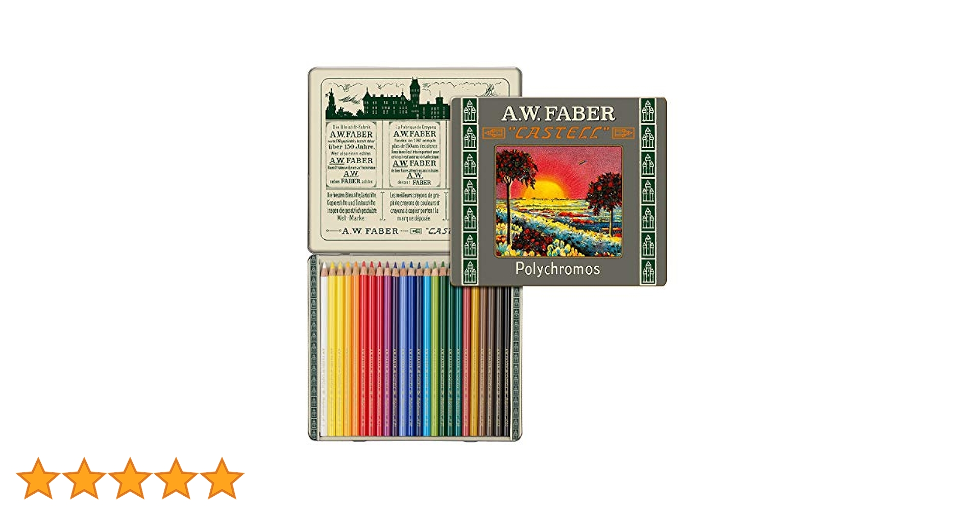 【限定品】フェイバー・カステル限定版111周年記念 36名の多色画家の鉛筆の錫 Amazon.co.jp: フェイバー・カステル限定版111周年記念 - 24名の